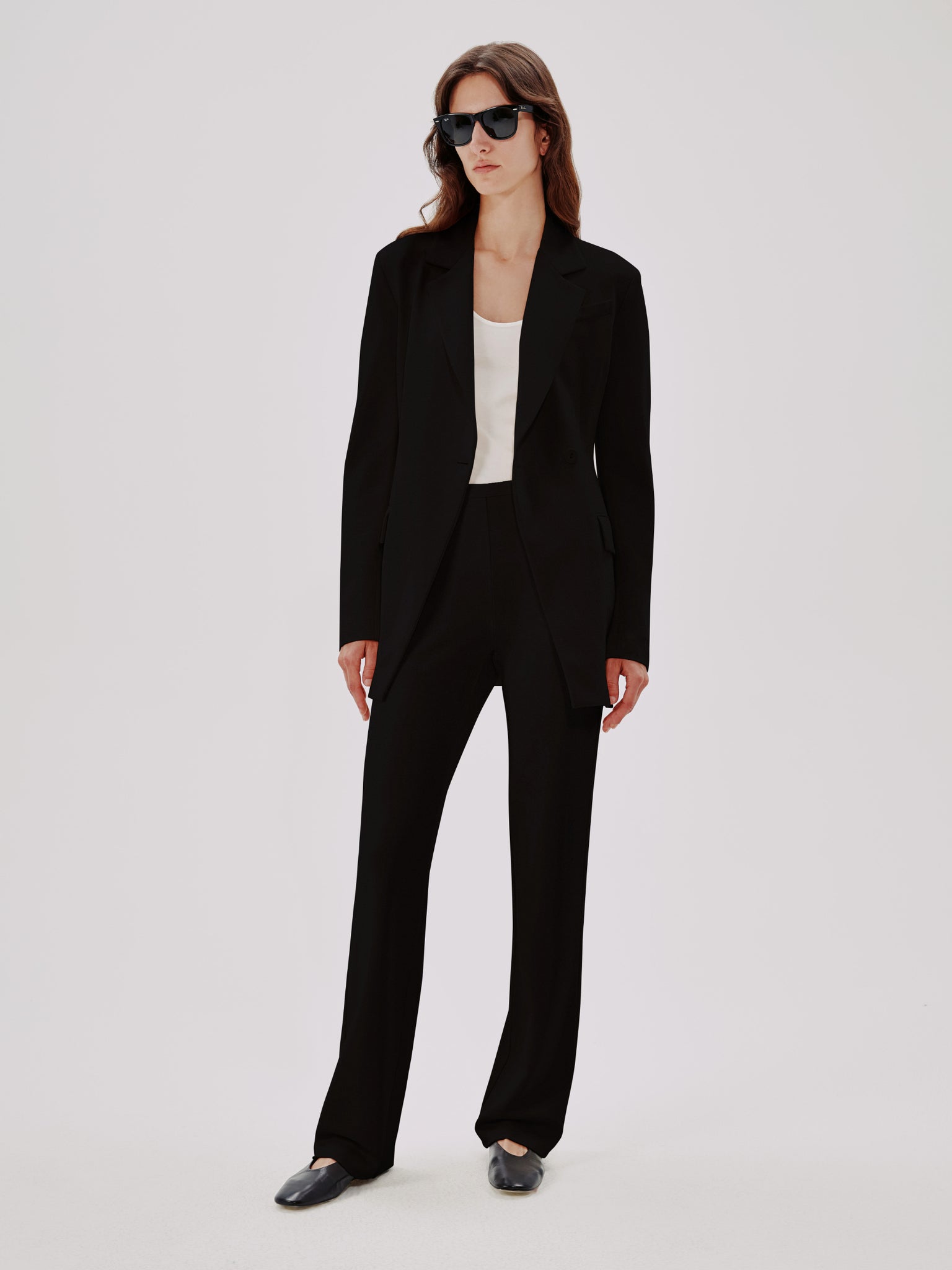 Shop Another Tomorrow Everyday Suiting Pant In Black